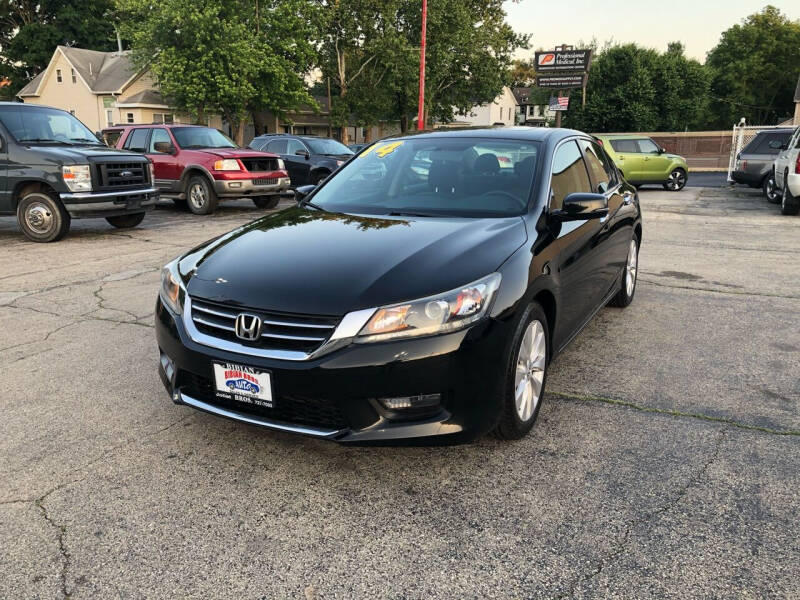 2014 Honda Accord for sale at Bibian Brothers Auto Sales & Service in Joliet IL