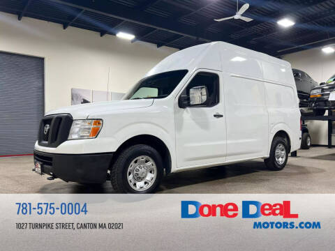 2017 Nissan NV for sale at DONE DEAL MOTORS in Canton MA