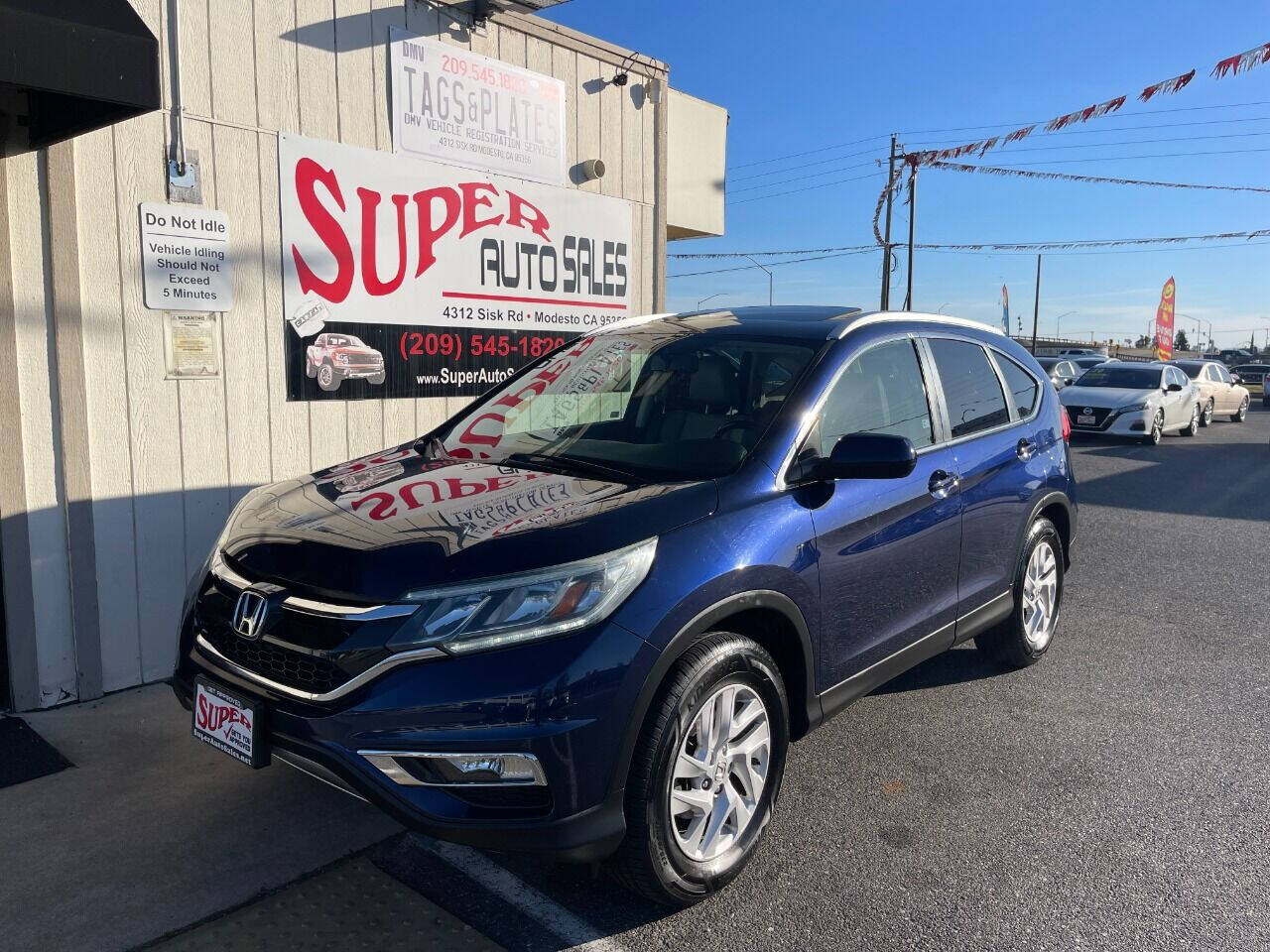 2015 Honda CR-V for sale at Super Auto Sales Modesto in Modesto, CA