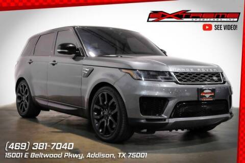 2018 Land Rover Range Rover Sport for sale at EXTREME SPORTCARS INC in Addison TX