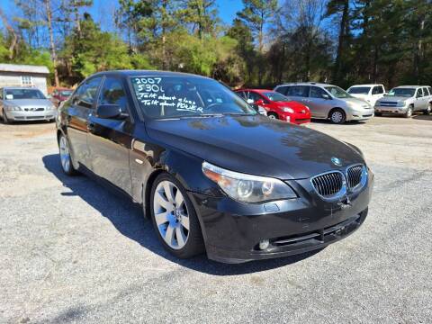 2007 BMW 5 Series for sale at Georgia Car Deals in Flowery Branch GA