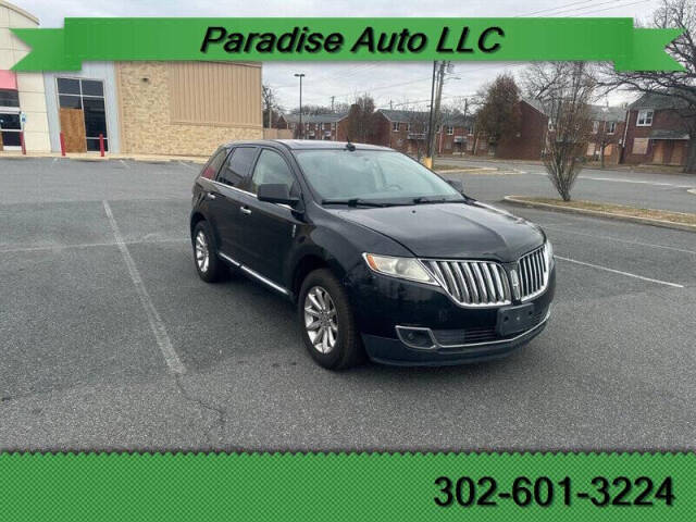 2011 Lincoln MKX for sale at Paradise Auto in Wilmington, DE