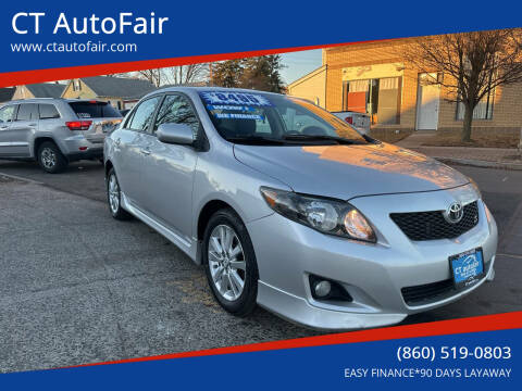 2010 Toyota Corolla for sale at CT AutoFair in West Hartford CT