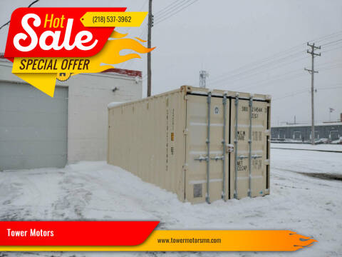 2022 SHIPPING CONTAINER 8'6" X 20'  STEEL WATERPROOF for sale at Tower Motors in Brainerd MN