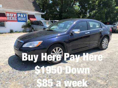 2012 Chrysler 200 for sale at ABED'S AUTO SALES in Halifax VA