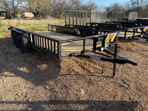 2025 Tiger - Utility Trailer - 83x16' - for sale at LJD Sales in Lampasas TX