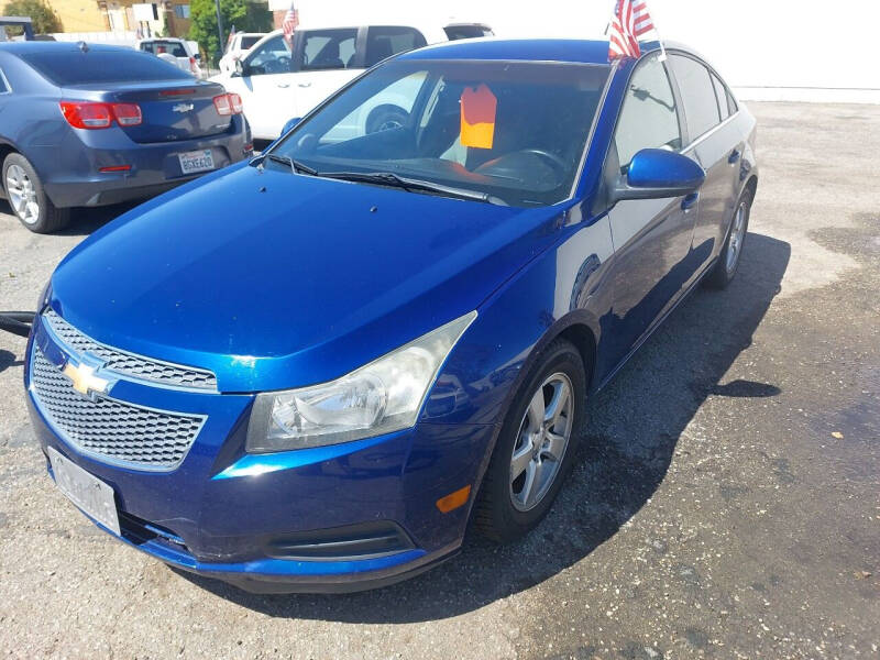 2012 Chevrolet Cruze for sale at Alpha 1 Automotive Group in Hemet CA