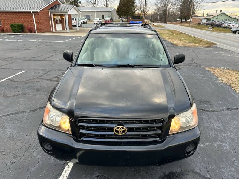 2002 Toyota Highlander for sale at SHAN MOTORS, INC. in Thomasville NC