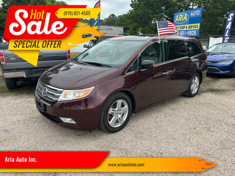 2013 Honda Odyssey for sale at Aria Auto Inc. in Raleigh NC