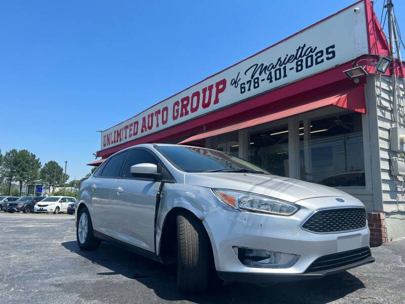 2018 Ford Focus for sale at Unlimited Auto Group of Marietta in Marietta GA