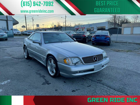 2001 Mercedes-Benz SL-Class for sale at Green Ride Inc in Nashville TN