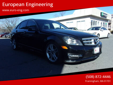 2013 Mercedes-Benz C-Class for sale at European Engineering in Framingham MA