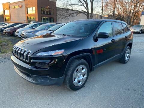2017 Jeep Cherokee for sale at CRC Auto Sales in Fort Mill SC