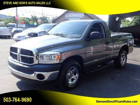 2008 Dodge Ram Pickup 1500 for sale at Steve & Sons Auto Sales in Happy Valley OR