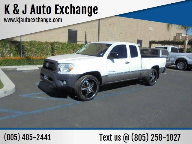 2012 Toyota Tacoma for sale at K & J Auto Exchange in Santa Paula CA