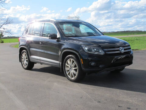 2016 Volkswagen Tiguan for sale at CAT CREEK AUTO in Menahga MN