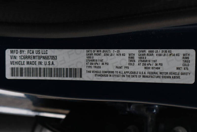 2023 RAM 1500