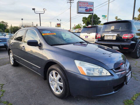 2005 Honda Accord for sale at Pioneer Auto Group in Modesto CA
