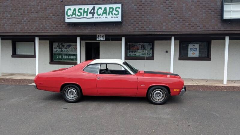 1973 Plymouth Duster for sale at Cash 4 Cars in Penndel PA