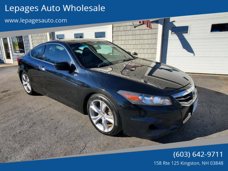 2011 Honda Accord for sale at Lepages Auto Wholesale in Kingston NH