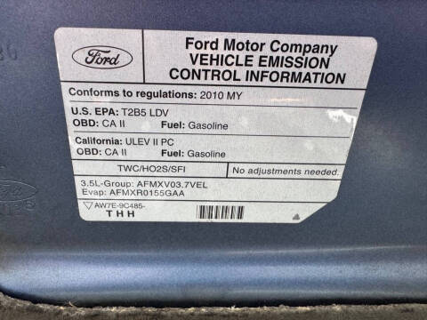 2010 Ford Fusion Sport