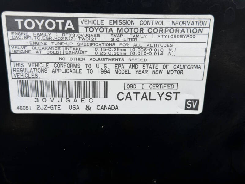 1994 Toyota Supra Turbo