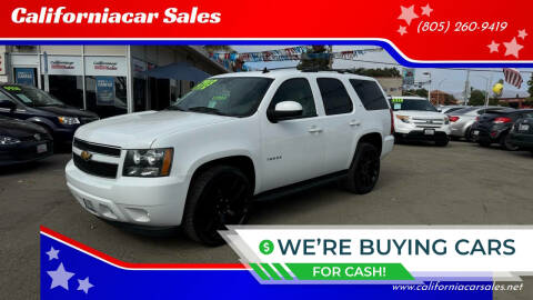 2013 Chevrolet Tahoe for sale at Californiacar Sales in Santa Maria CA