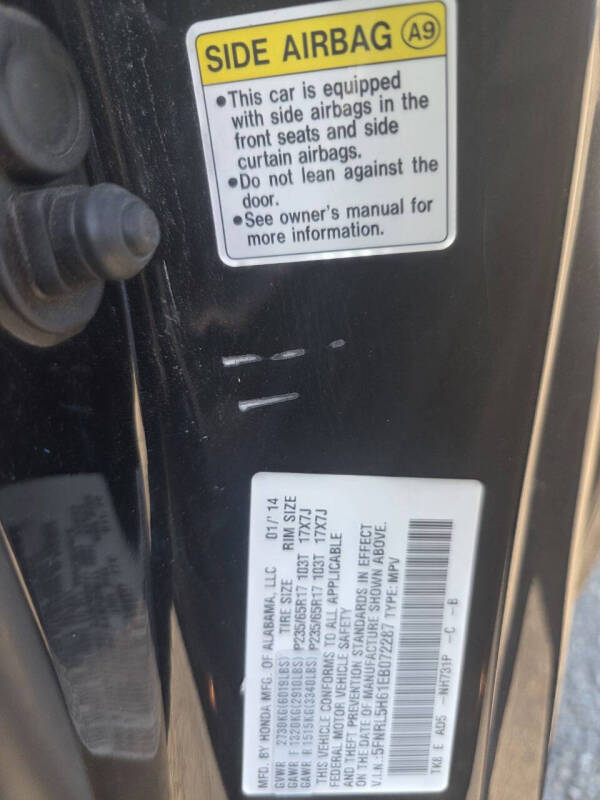 2014 Honda Odyssey EX-L