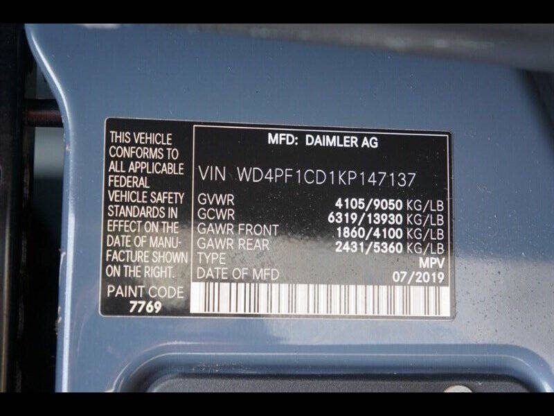 2019 Mercedes-Benz Sprinter