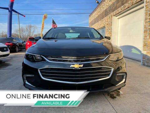 2016 Chevrolet Malibu for sale at Alpha Group Car Leasing in Redford MI