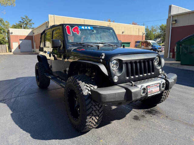 2014 Jeep Wrangler Unlimited for sale at Deals & Trades in Aurora, IL