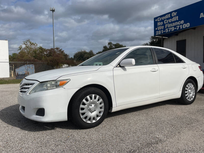 2010 Toyota Camry for sale at P & A AUTO SALES in Houston TX