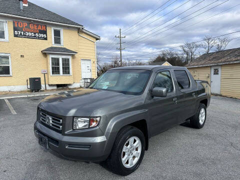 2007 Honda Ridgeline for sale at Top Gear Motors in Winchester VA