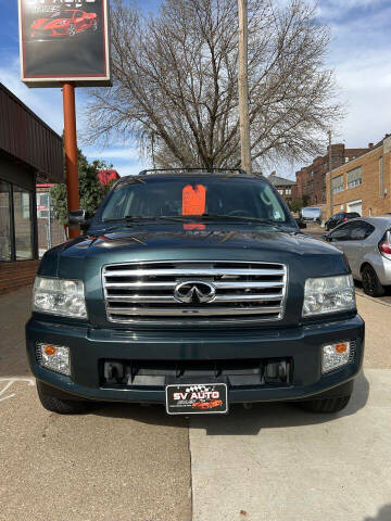 2005 Infiniti QX56 for sale at SV Auto Sales in Sioux City IA