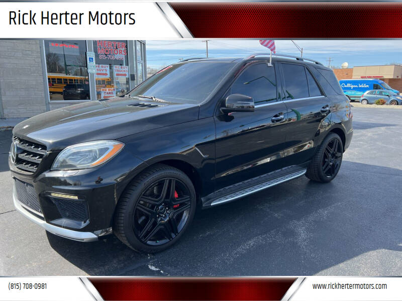 2014 Mercedes-Benz M-Class for sale at Rick Herter Motors in Loves Park IL