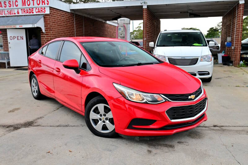 2017 Chevrolet Cruze for sale at A1 Classic Motor Inc in Fuquay Varina, NC