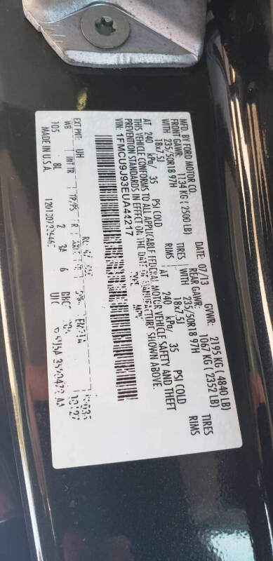 2014 Ford Escape Titanium