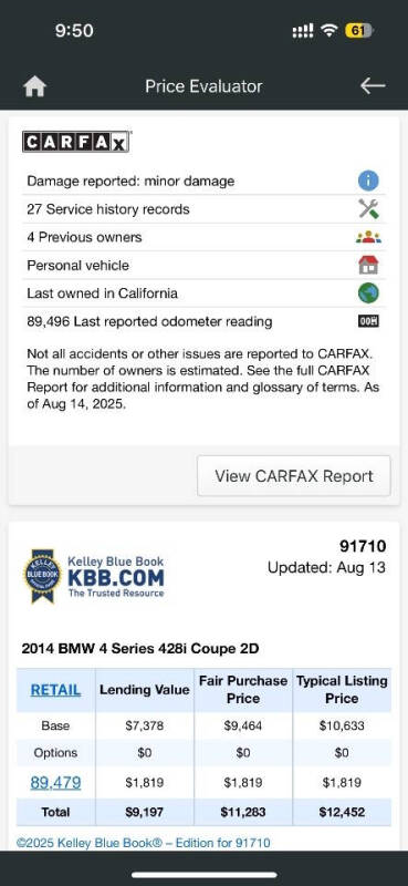 2014 BMW 4 Series 428i