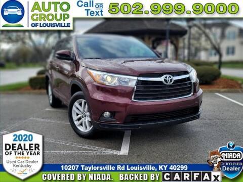 2016 Toyota Highlander for sale at Auto Group of Louisville in Louisville KY