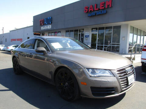 2013 Audi A7 for sale at Salem Auto Sales in Sacramento CA