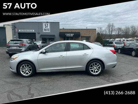 2013 Chevrolet Malibu for sale at 57 AUTO in Feeding Hills MA