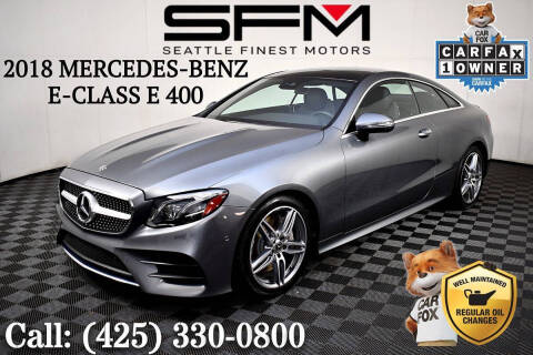 2018 Mercedes-Benz E-Class E 400