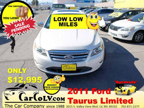 2011 Ford Taurus for sale at The Car Company in Las Vegas NV