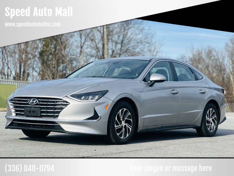 2021 Hyundai Sonata Hybrid Blue