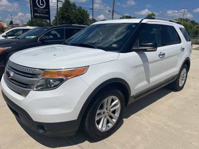 2014 Ford Explorer for sale at ORCHARD LAKE AUTO SALES INC in Farmington Hills, MI