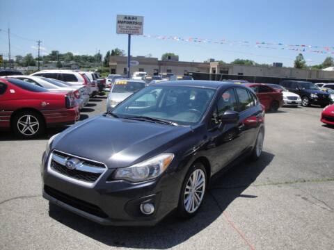 2012 Subaru Impreza for sale at A&S 1 Imports LLC in Cincinnati OH