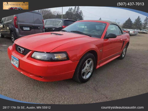 2001 Ford Mustang for sale at COUNTRYSIDE AUTO INC in Austin MN