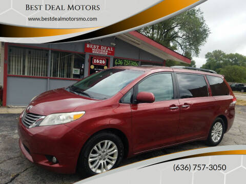 2011 Toyota Sienna for sale at Best Deal Motors in Saint Charles MO