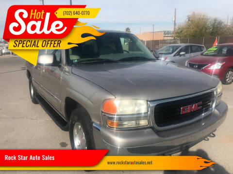 2001 GMC Yukon XL for sale at ROCK STAR TRUCK & AUTO LLC in Las Vegas NV