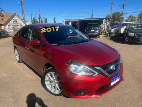 2017 Nissan Sentra for sale at 3-B Auto Sales in Aurora CO